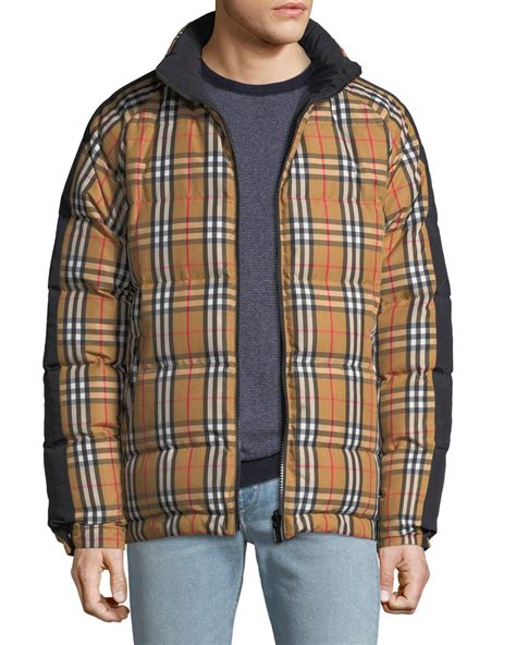 burberry reversible check coat|burberry shadow check jacket.